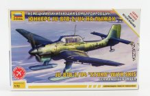 Zvezda Junkers Ju-87b Airplane Stuka Military With Ski 1935 1:72 /