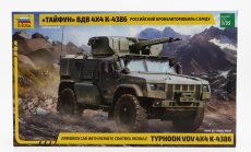 Zvezda Kamaz Typhoon Vdv 4x4 K-4386 Military 2010 1:35 /