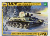 Zvezda Kampfpanzer T34-76 Soviet Medium Tank 1943 1:35 /