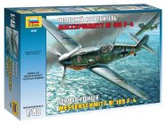 Zvezda letadlo Messerschmitt Bf-109 F4 (1:48)