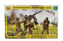 Zvezda Soviet Dshk Machine Military Gun 1:35 /