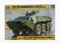 Zvezda Tank Btr-70 With Ma-7 Turrer Military 1945 1:35 /