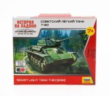 Zvezda Tank T-80 Soviet Military 1945 1:100 /