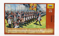 Zvezda Figures Prussian Grenadiers Of Frederick Ii The Great 1:72 /