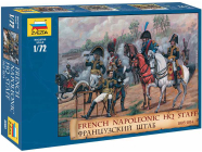 Zvezda figurky - French Napoleonic HQ Staff (1:72)