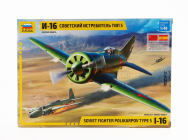 Zvezda Jupiter I-16 Polikarpov Soviet Type 5 Military 1933 1:48 /