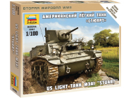 Zvezda Snap Kit - M3 Stuart (1:100)