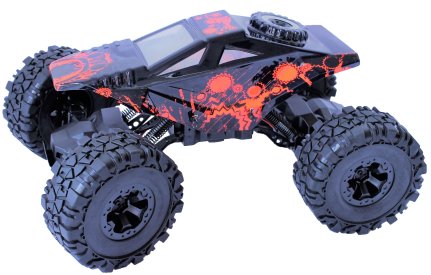 BAZAR - RC auto Crawler 4WD RTR, červenočerná