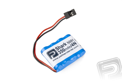 4.8V 350mAh Rx plochý pack JR KAN