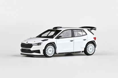 Abrex Škoda Fabia IV RS Rally2 (2022) 1:43 - Bílá