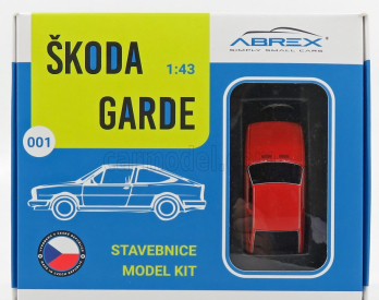 Abrex Škoda Garde 1982 1:43 Red