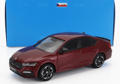 Abrex Škoda Octavia Iv Rs 2020 1:43 Red Met