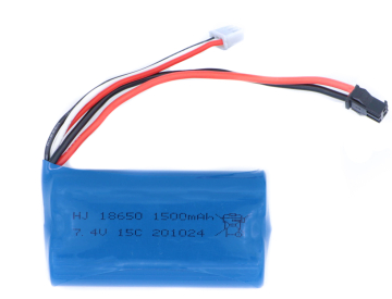 RMT models Li-Pol 1500 mAh 7,4V SM-plug