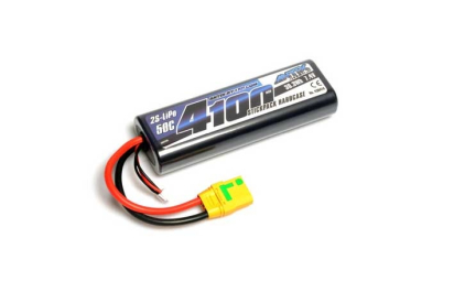 ANTIX by LRP 4100mAh - 7.4V - 50C LiPo Car Stickpack Hardcase - XT90 konektor