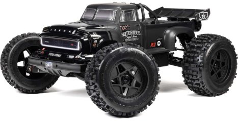 RC auto Arrma Notorious 6S V6 BLX 1:8 4WD RTR, černá