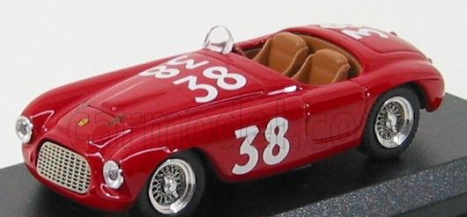 Art-model Ferrari 166mm Spider N 38 Winner Silverstone 1950 A.ascari 1:43 Red