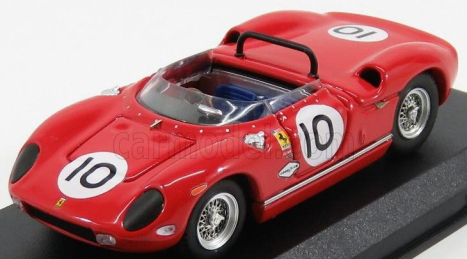 Art-model Ferrari 250p Nassau Ch.0810 N 10 2nd Governator's Trophy 1963 Pedro Rodriguez 1:43 Red