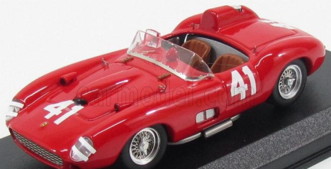 Art-model Ferrari 315s Spider N 41 500 Miles Road America 1957 P.hill 1:43 Red