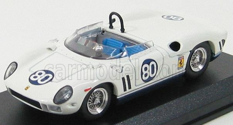 Art-model Ferrari 365p Spider N 80 Bridgehampton 1964 L.scarfiotti 1:43 Bílá