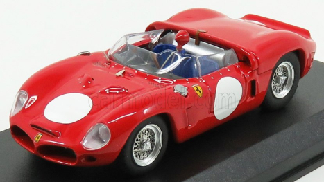 Art-model Ferrari Dino 246sp Ch.0796 Spider Fantuzzi N 0 Prova 1961 1:43 Red