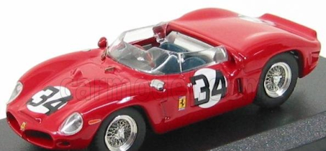 Art-model Ferrari Dino 246sp N 34 Sebring 1962 P.rodriguez - R.rodriguez 1:43 Red