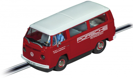 Auto Carrera D132 - 31096 VW Bus T2b Porsche Renn