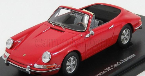 Autocult Porsche 911 901 Karmann Cabriolet 1968 1:43 Red