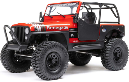 RC auto Axial SCX10 III Jeep CJ-7 1:10 4WD RTR, červená