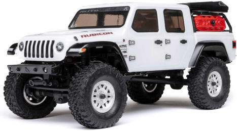 RC auto Axial SCX24 Jeep Gladiator 1:24 4WD RTR, bílá