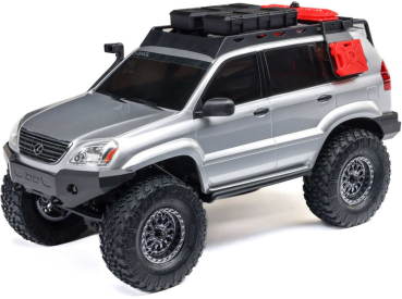 RC auto Axial SCX24 Lexus GX 470 1:24 4WD RTR, stříbrná