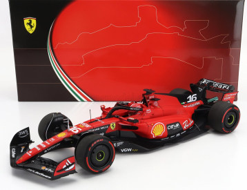 Bbr-models Ferrari F1  Sf-23 Team Scuderia Ferrari N 16 3rd Belgium Gp 2023 Charles Leclerc 1:18 Červená Černá