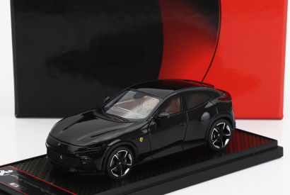 Bbr-models Ferrari Purosangue Suv 2022 1:43 Nero Purosangue - Černá Met