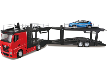 Bburago Mercedes-Benz Actros s Renault Captur