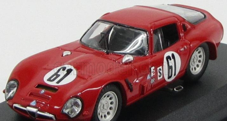 Best-model Alfa romeo Tz2 Coupe N 61 Sebring 1966 T.zeccoli 1:43 Red