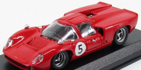 Best-model Lola T70 Coupe N 5 Winner Sweden Gp 1967 Y.rosqvist 1:43 Red