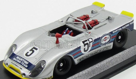 Best-model Porsche 908/02 Flunder Spider N 5 1:43, stříbrná