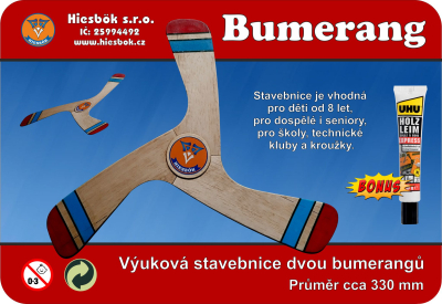 Bumerang - stavebnice