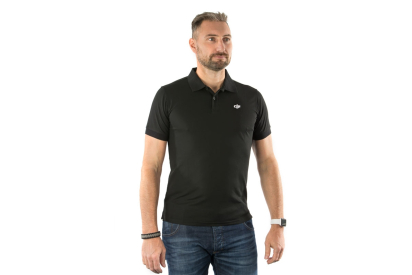 DJI Black POLO-Shirt (XXXL)