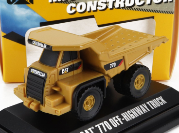 Dm-models Caterpillar Cat770 Cassone Ribaltabile Cava Mineraria - Highway Truck - Cm.5.5 1:100 Žlutá Černá