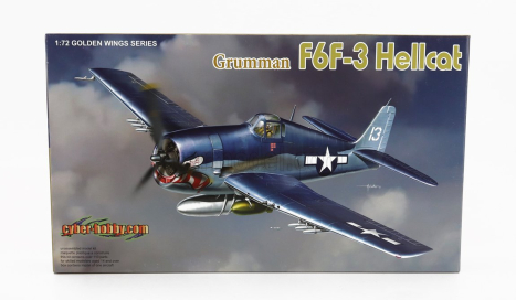 Dragon armor Grumman F6f-3 Hellcat Military Airplane 1946 1:72 /