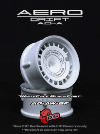 DS Racing Aero Drift AD-A Slope White Face / Black Font