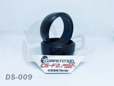 DS Racing Drift tire Competition Series CS-F2, 4 ks