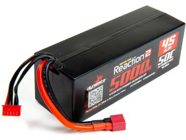 Dynamite LiHV Reaction2 15.2V HV 5000mAh 50C Deans