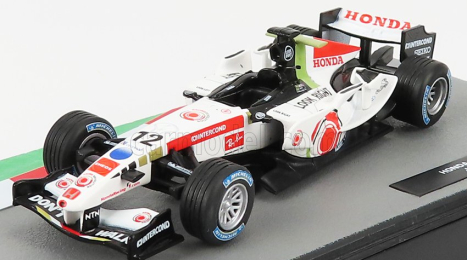 Edicola BAR F1  Ra106 Honda N 12 Season 2006 Jenson Button 1:43 Bílá Červená