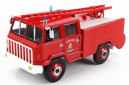 Edicola Berliet Ff 4x4 Tanker Truck 1971 Požární vůz 1:43, červená