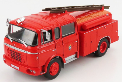 Edicola Berliet Gak 17 Ftp Tanker Fire Engine France 1960 1:43 Red