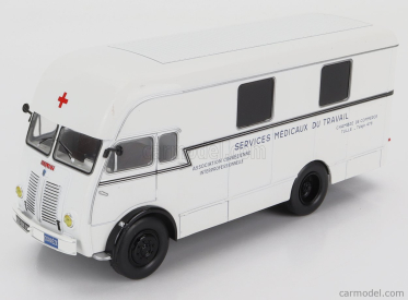 Edicola Berliet Gla 5 Truck Ambulance 1961 1:43, bílá