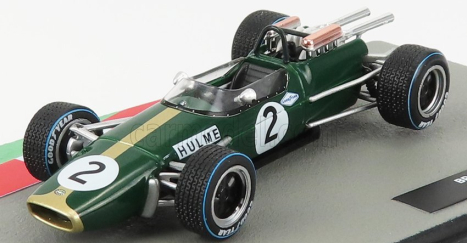 Edicola Brabham F1  Bt24 N 2 Dennis Hulme Season 1967 World Champion 1:43 Zelené Zlato