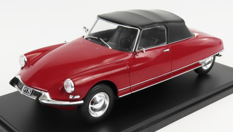 Edicola Citroen Ds19 Cabriolet 1963 1:24 Červená Černá