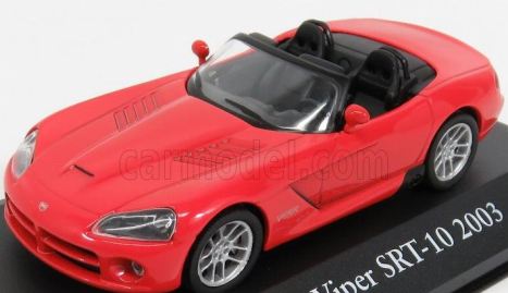 Edicola Dodge Viper Srt-10 Spider 2003 1:43 Red